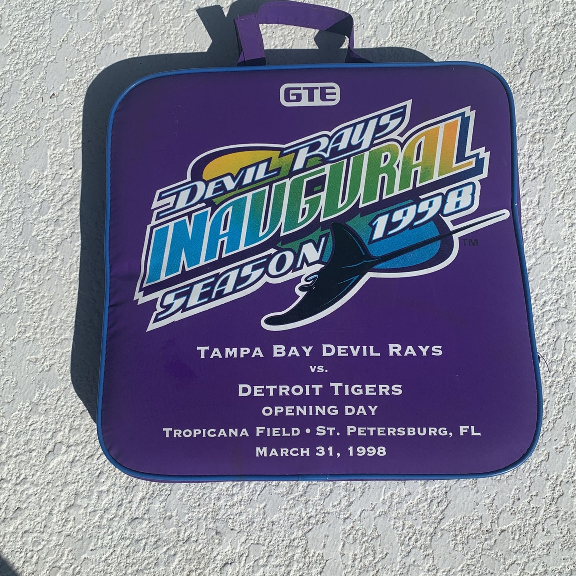 Devil Rats Inaugural Season 1998 Seat Cushion