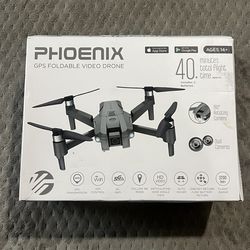 Vivitar -VTI Phoenix Foldable Drone Gray 40 Min Flight