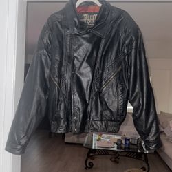 Leather Jacket Extra Large 