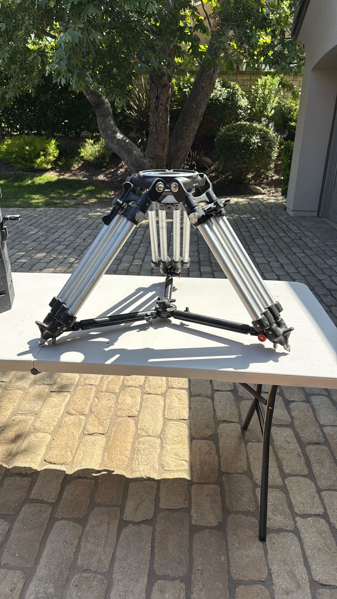 Ronford-Baker Baby Tripod + Spreader + TuffPak Hard Case – Pro Cinema Setup