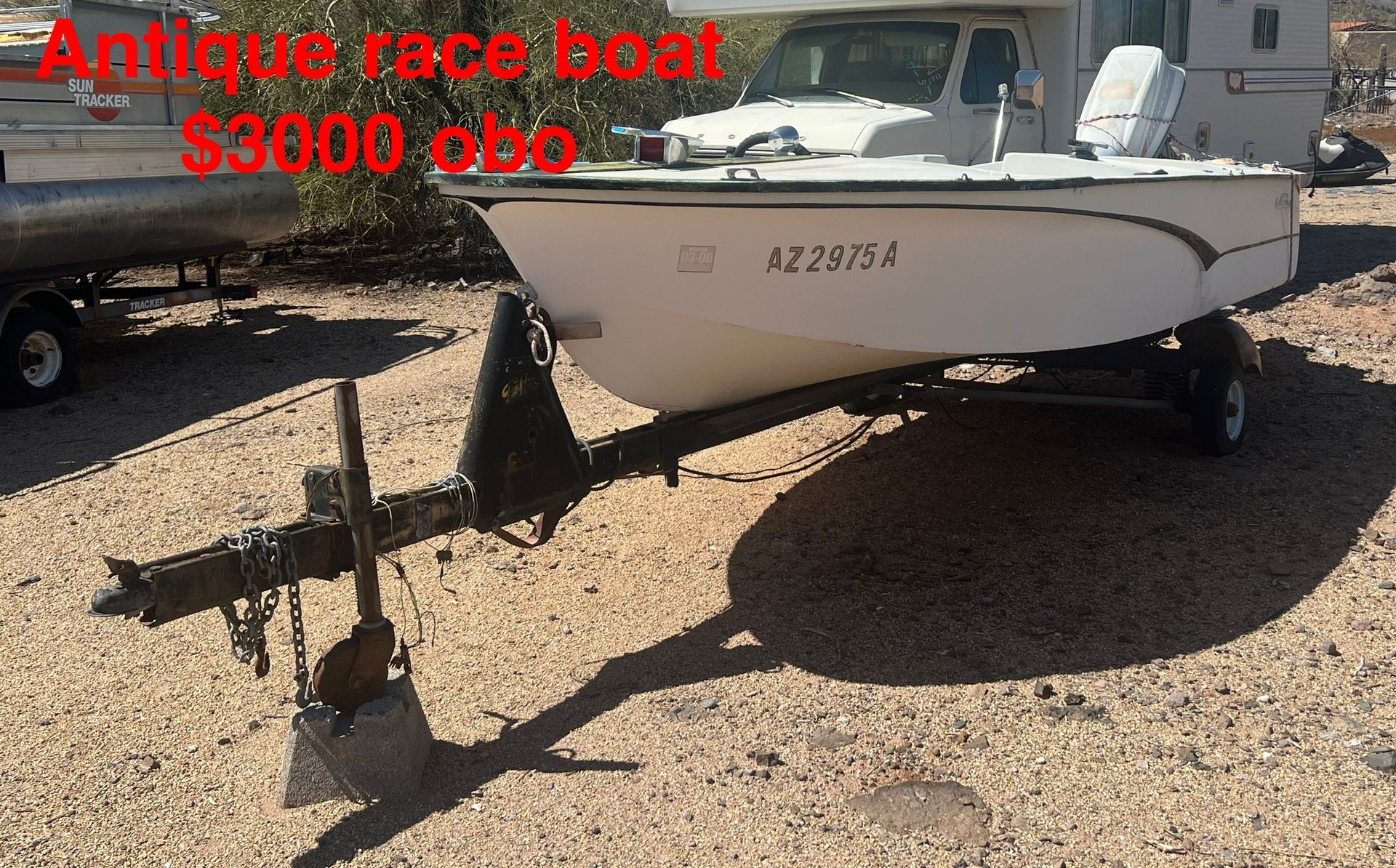 Antique Race Boat