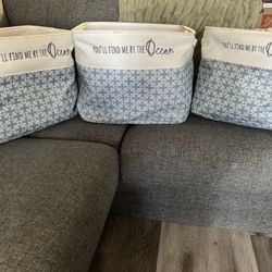 YOU’ll FIND ME BY THE OCEAN 🌊 Three Small / Medium / Large Decorative Storage Bins