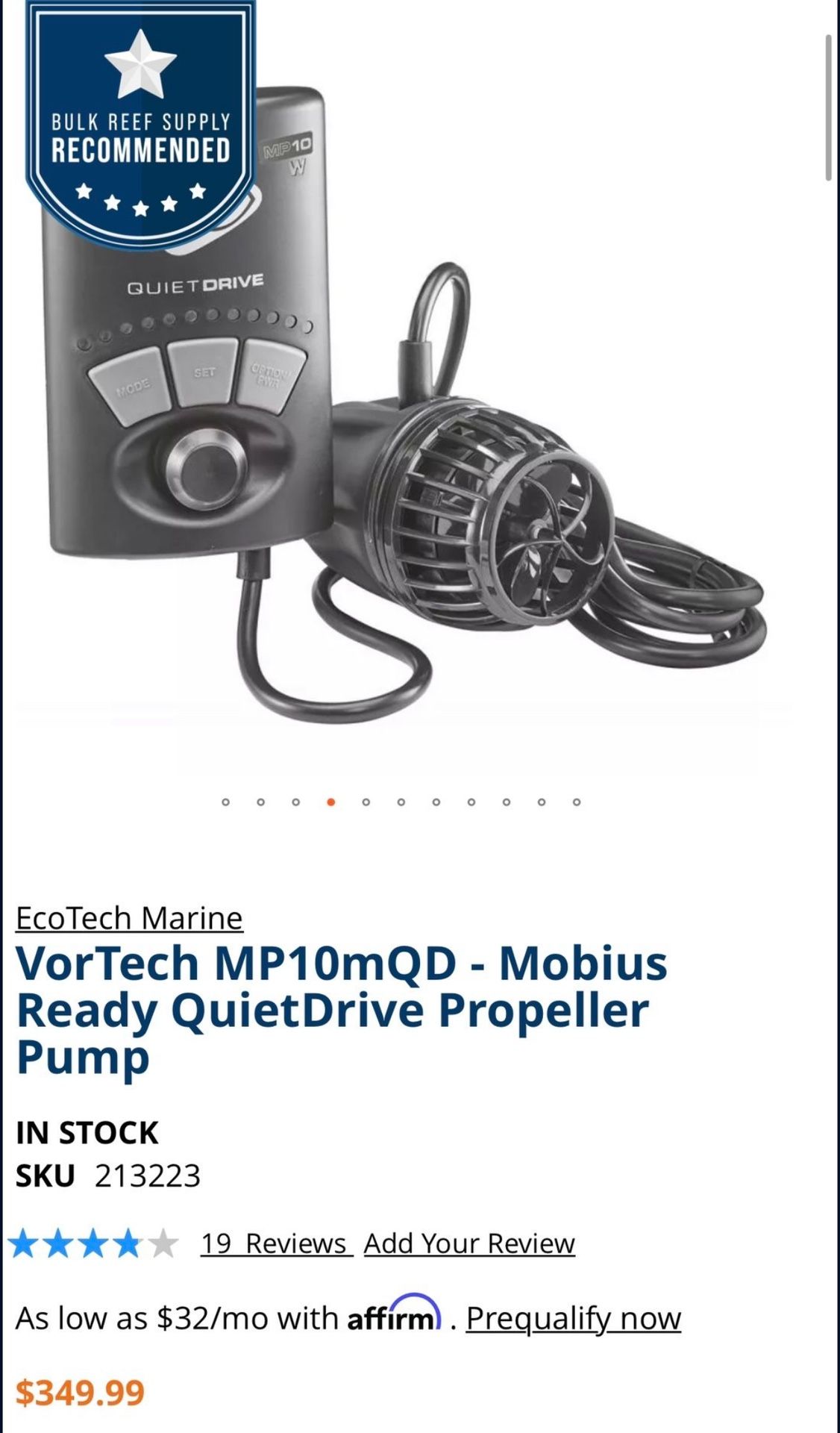 MP10 Eco Tech Wave Maker