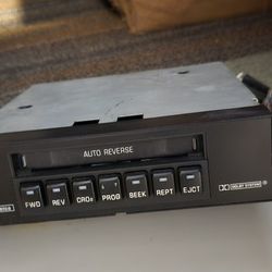 1992 Oldsmobile Cassette Player Factory 