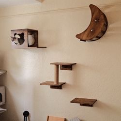 4-Piece Cat Wall
