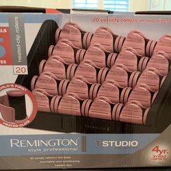 Tourmaline ionic heat rollers