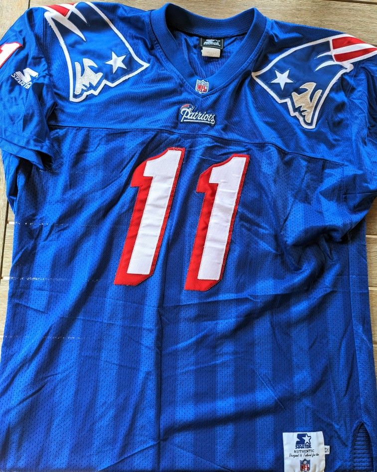 Vintage Starter Authentic Drew Bledsoe Patriots Football Jersey