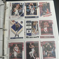 NFL, NBA, and college trading cards