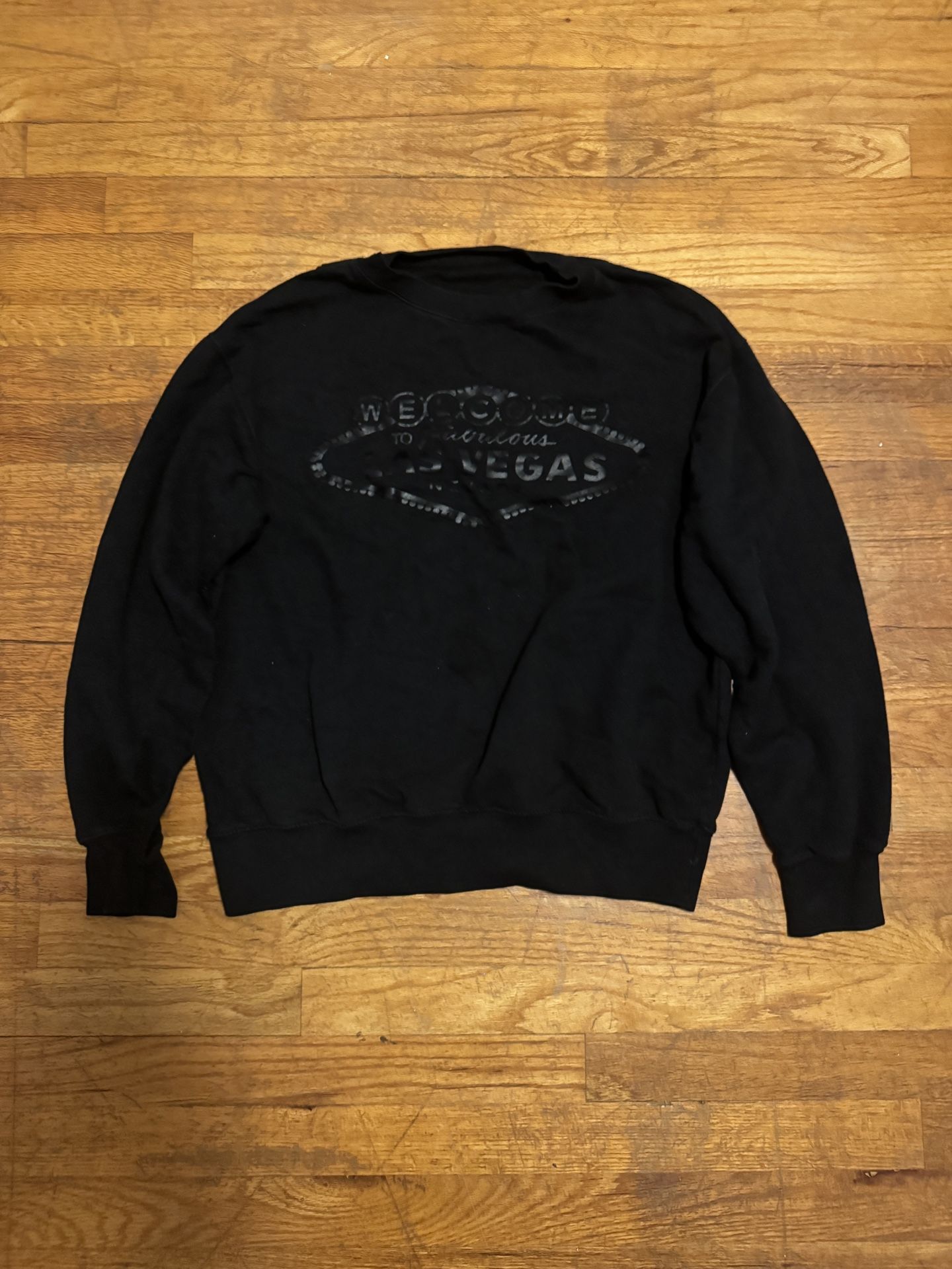 Medium Black Las Vegas Sweater 