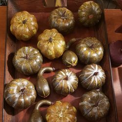 Bundle Of Pumpkins And Gords..