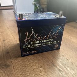 Kinetic HC1800 12 Watt High Current Car Audio Battery 
