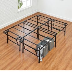 Amazon Basics Foldable Metal Queen Size Bed