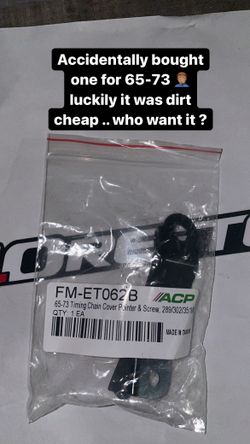 65-73 Mustang Timing Pointer