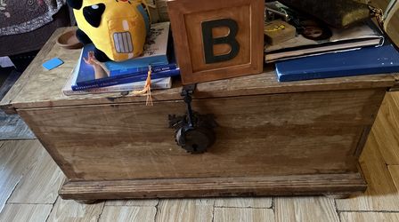 Wooden Trunk 