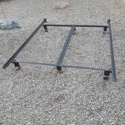 Queen Size Metal Bed Frame Rails