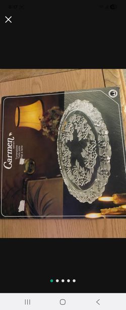 Crystal platter
