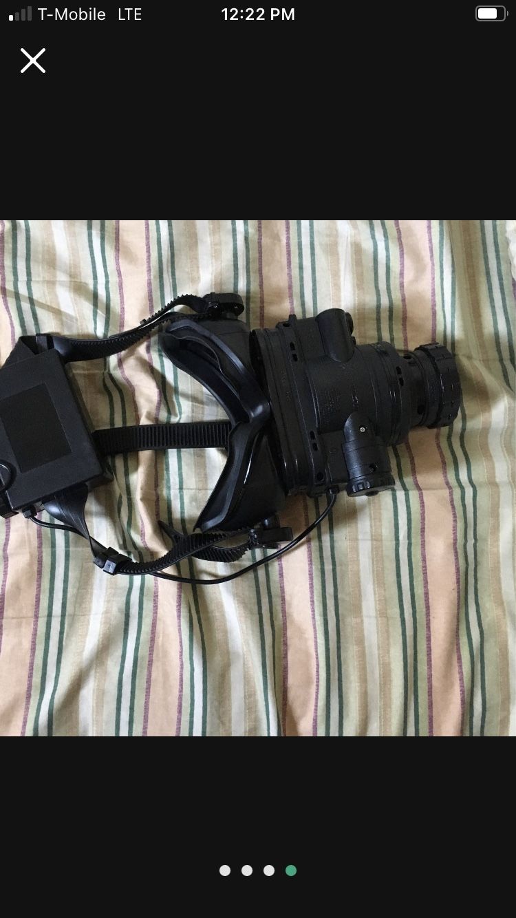NVG “nods” Night Vision Goggles