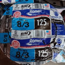 New Romex Wire 8/3