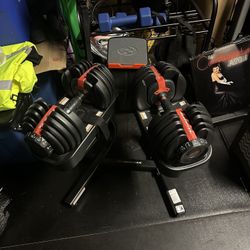 Bowflex SelectTech 552 Dumbbells + Stand – READY FOR PICKUP