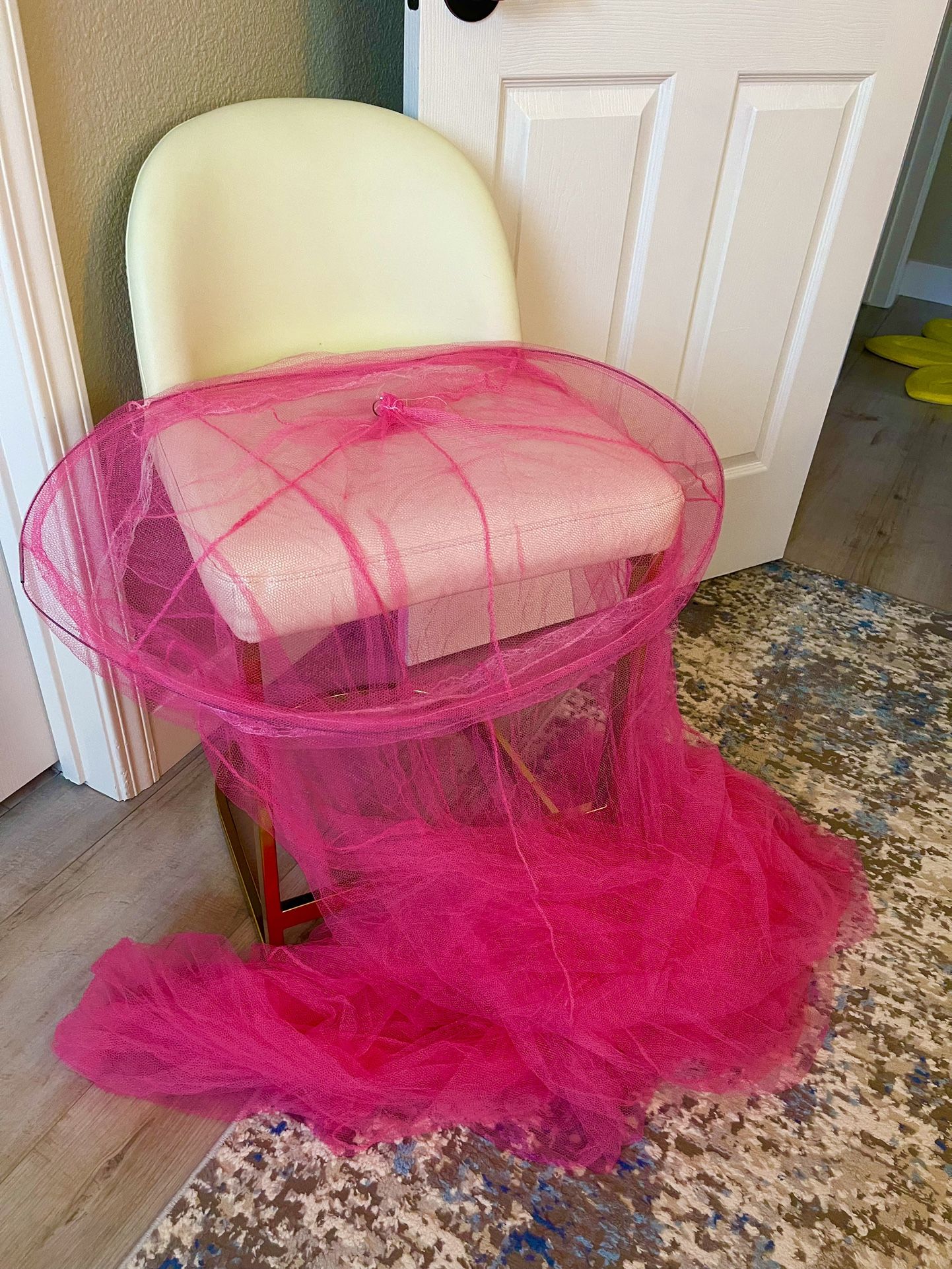 Girls Hanging Net Canopy