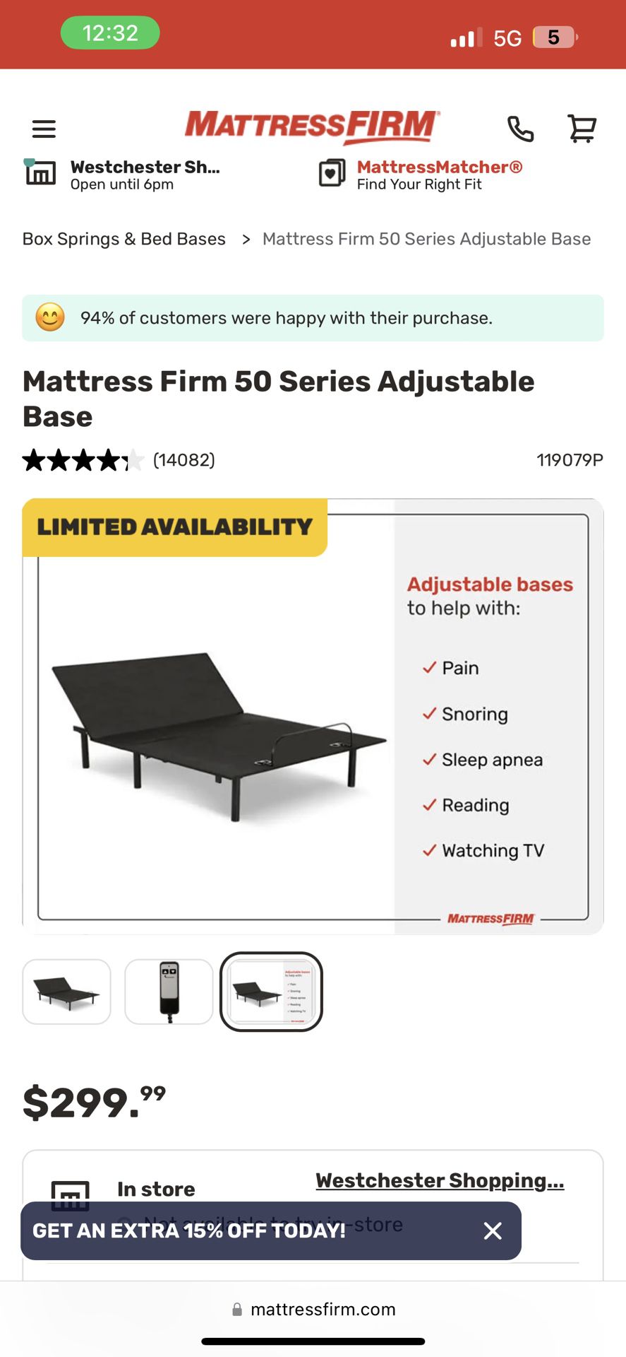 Adjustable Queen Bed Base With Remote