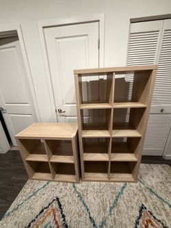 KALLAX (IKEA) Cube Storage Organizer Shelves Set of 2