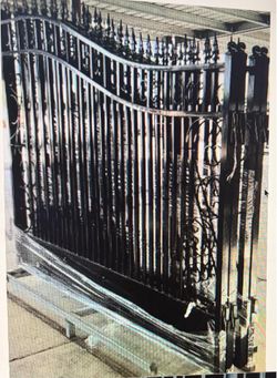 Iron gates