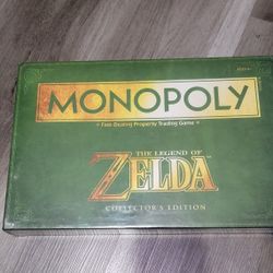*BRAND NEW, NEVER OPEN, SEALED* MONOPOLY THE LEGEND OF ZELDA COLLECTORS EDITION 