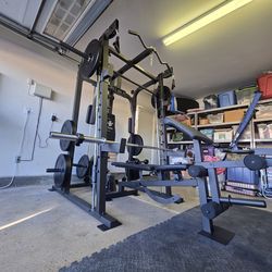 Smith Machine 2001 | Multi-Use Adj Bench | Gym Equipment | Fitness | Squat Rack | Excercise |🔴WEIGHTS AND BARBELL SOLD SEPARATELY 🔴 FREE DELIVERY 🚚