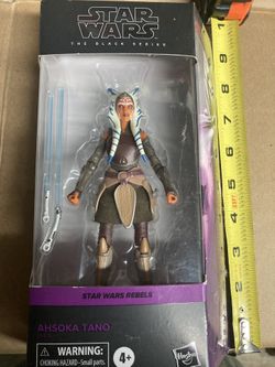 STAR WARS The Black Series Ahsoka Tano Toy 6-Inch-Scale Rebels Collectible Action Figure