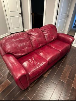 Leather Sofa  