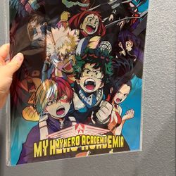 My Hero Academia 3D Lenticular Poster