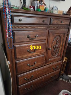 Wooden dresser