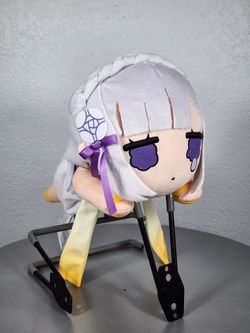 14" Re:Zero Emilia Wind God Crying Lying Down Plush