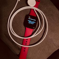 Apple Watch 40mm (Red) with Charger - $90