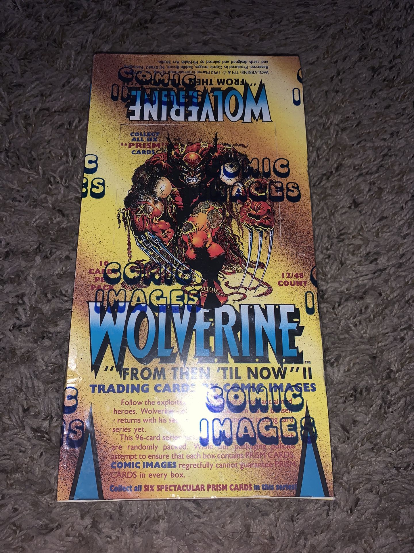 1992 Comic Images Wolverine From Then 'Til Now II Cards Factory Sealed Wax Box