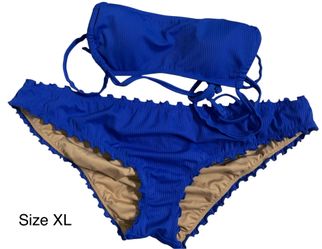 Blue Women’s Bikini set by Shade & Shore. Size XL