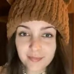 Bear hat.  