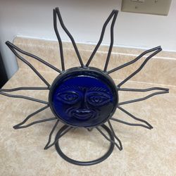 Starburst Sun Candle Holder