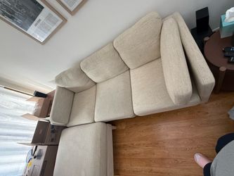 World Market Cream Couch
