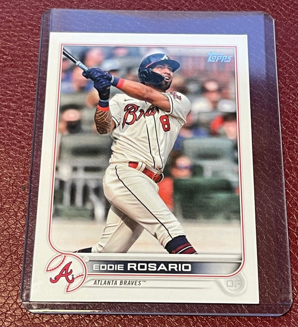 2022 Topps  Eddie Rosario #153 Atlanta Braves Baseball Card