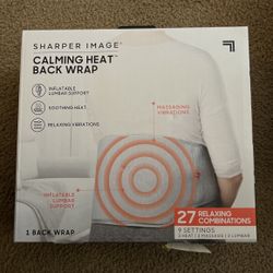 Sharper image Back wrap W/ Heat