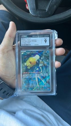 CGC 9 Misty's Psyduck Japanese Holo Art Rare