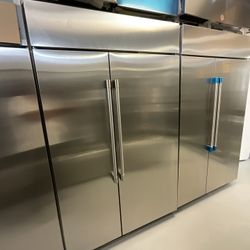 GE Monogram 48” Built-In Side-by-Side Refrigerator – Like New