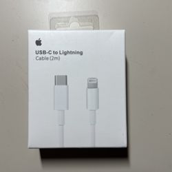 Apple USB C to Lightning Cable 2m 