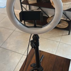 Tripod Ring Light (to Holds Your phone)