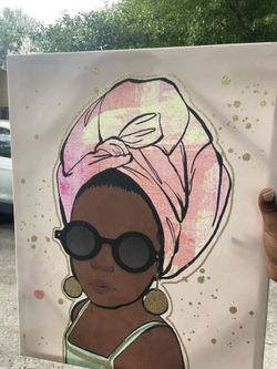 Little Black Girl Room Decor