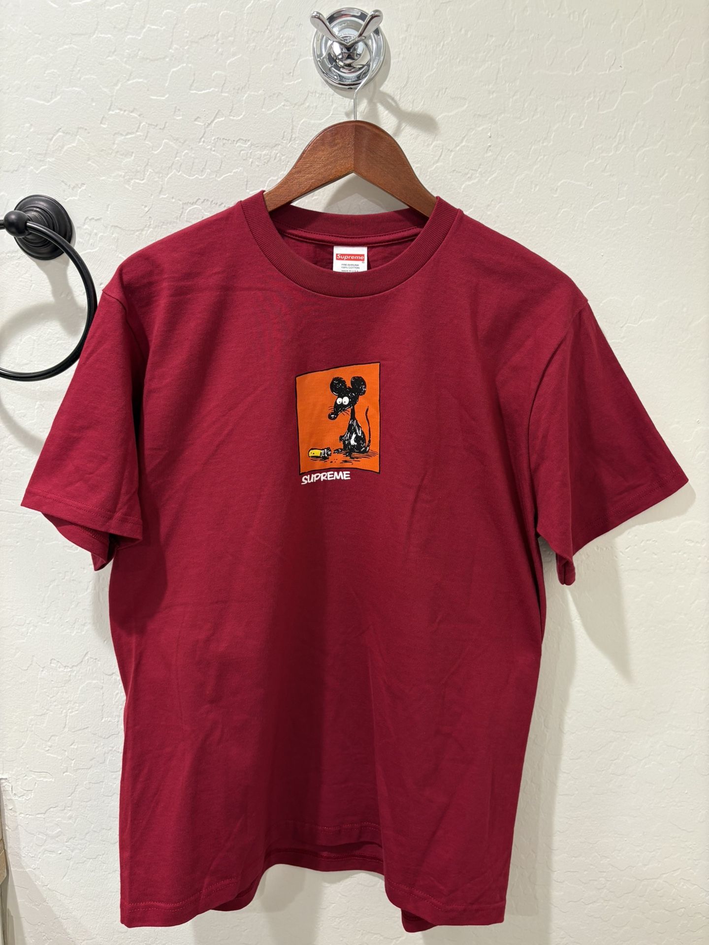 Supreme Mouse Tee Sz M