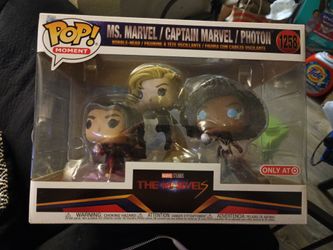 The Marvels Funko pops