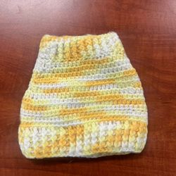 Hand Crochet Yellow Doggy Vest☀️💛